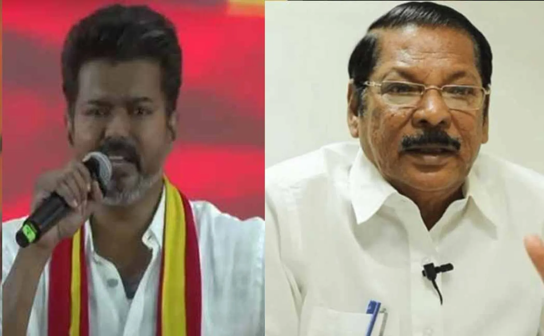 RSBharathi's response to Vijay's speech
