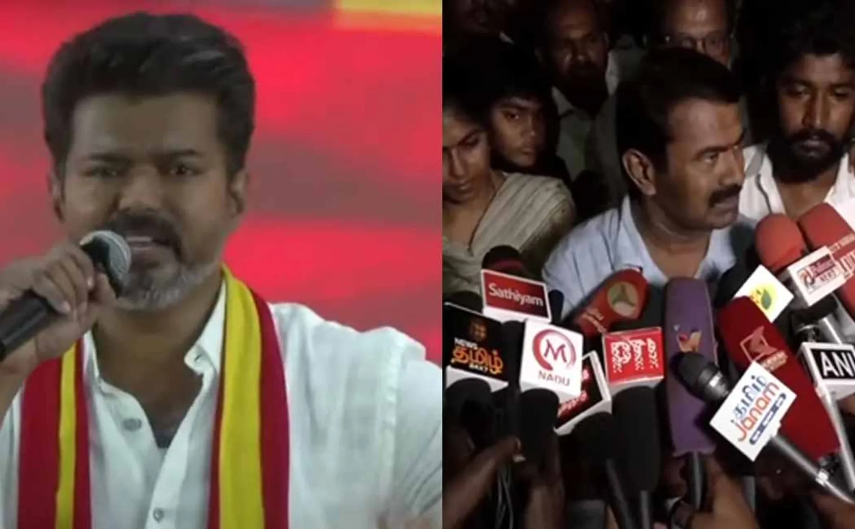  Seeman spoke about vijay politics policys