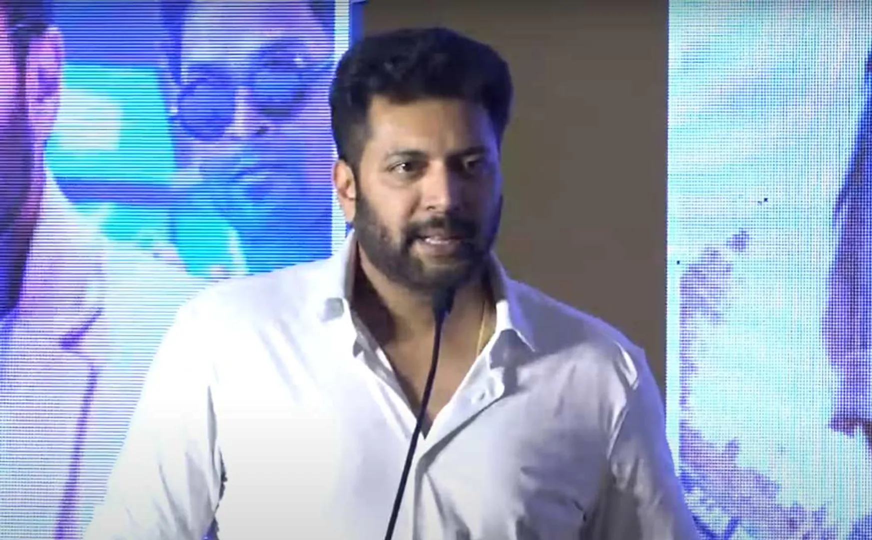 jayam ravi speech in brother movie press meet
