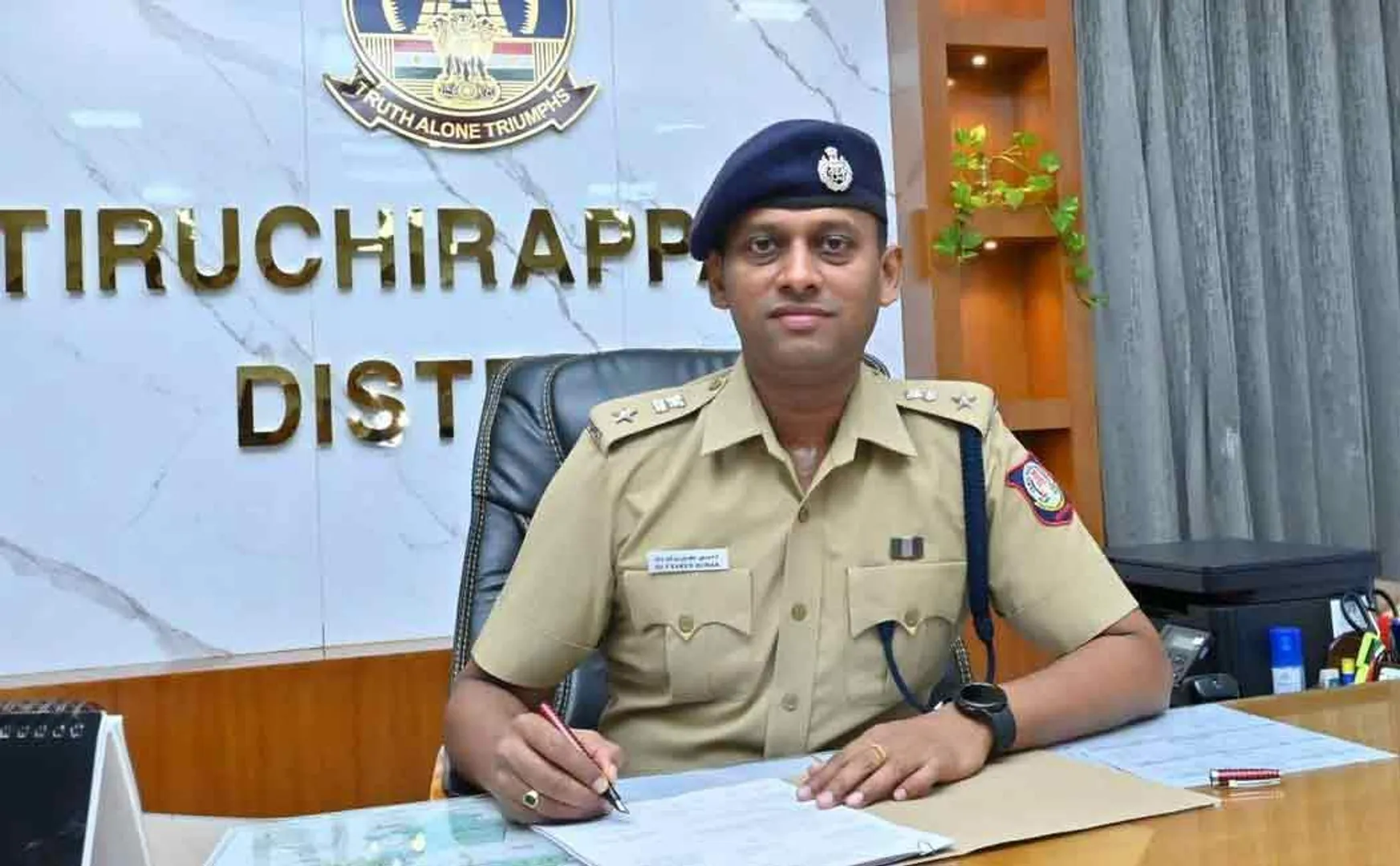 619 policemen on Diwali security duty says S.P. Varun Kumar 