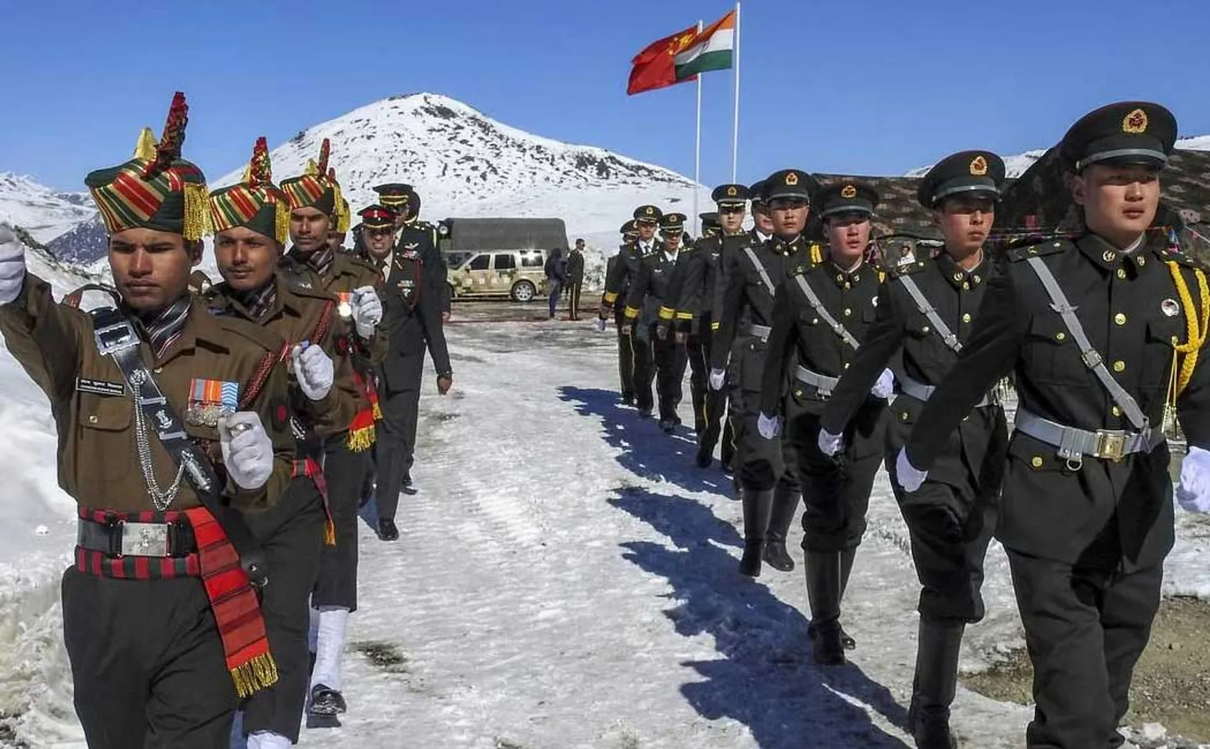 The Indo-China border problem has ended