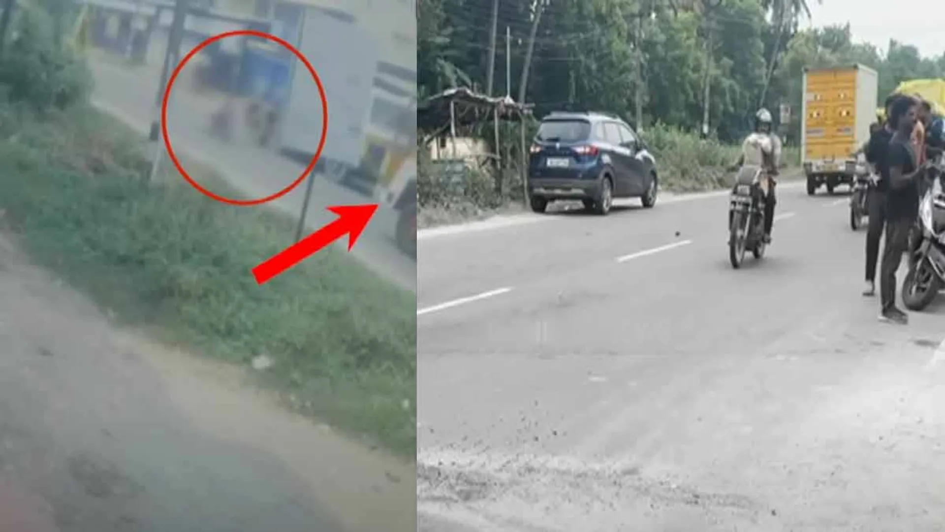 The boy who drove the bike; Truck crash kills; Bagheer CCTV footage released