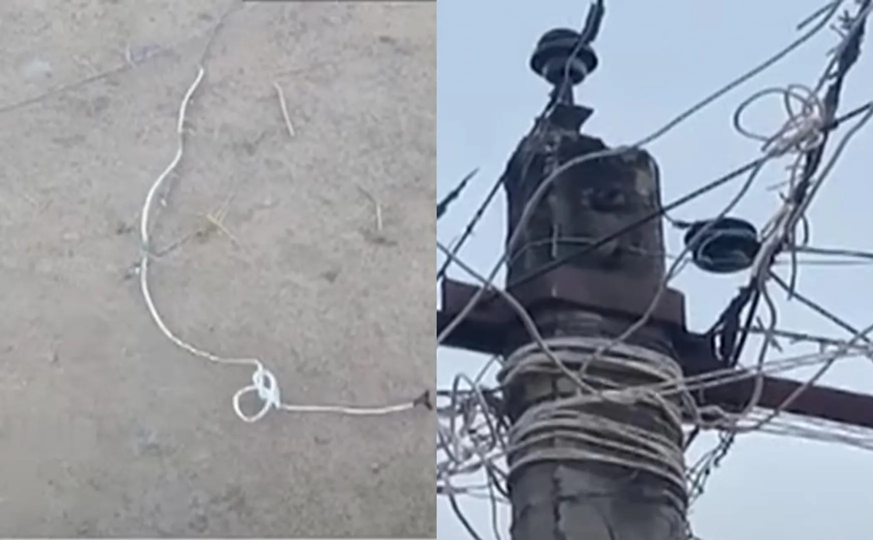  52 year old power pole; The tragedy of the boy's death due to a severed wire