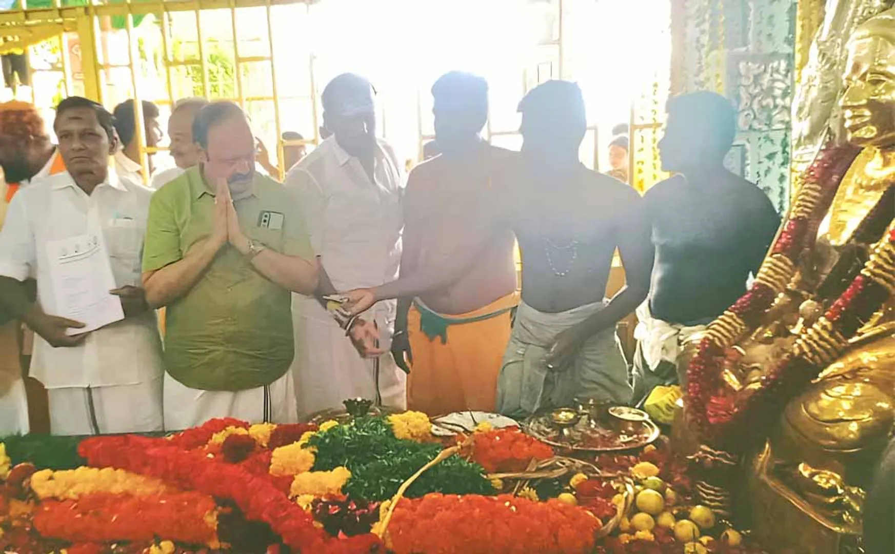  I will not leave until the request is fulfilled-  Pugazhenthi