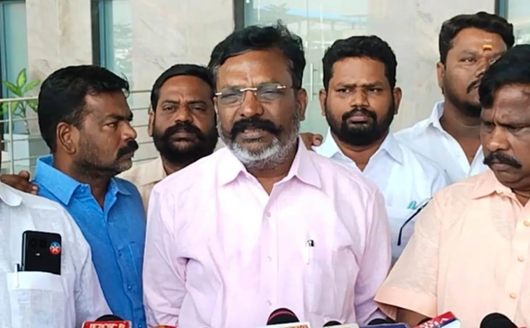 Thirumavalavan explains about participating in the book launch with Vijay