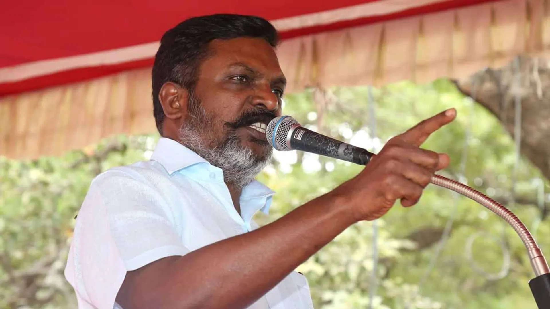 We may have missed Vijay's speech. But... '-Thirumavalavan Kattam