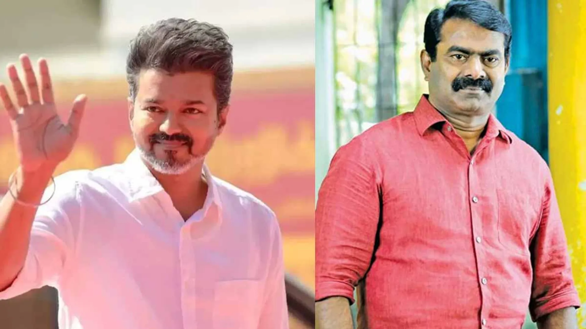 Vijay congratulates Seeman