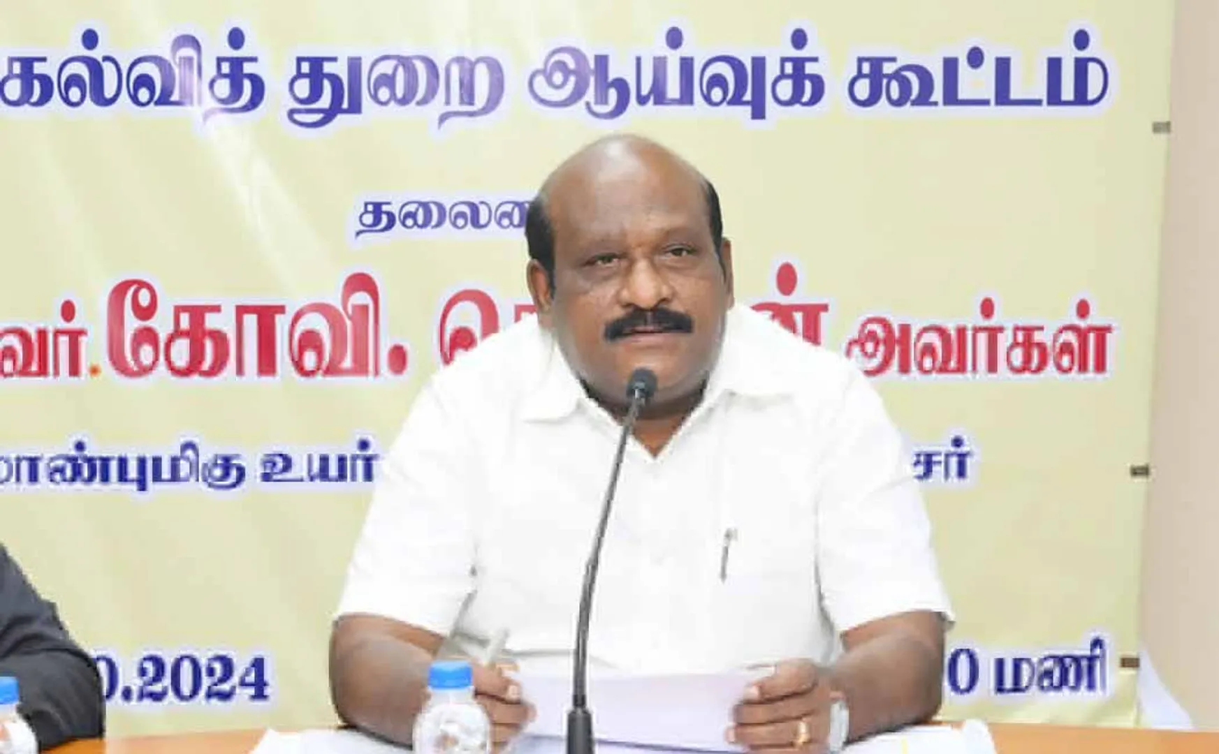 Good news for college professors Minister Govi ​​Chezhian