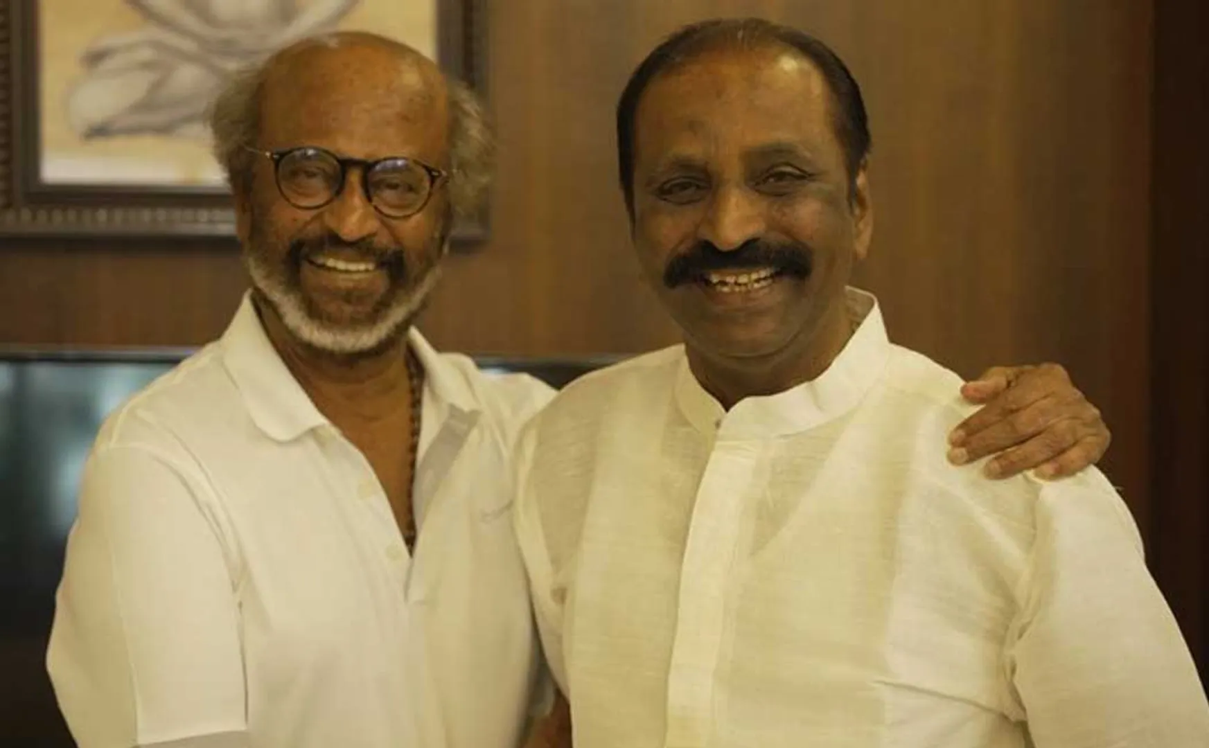 Rajini and Vairamuthu met