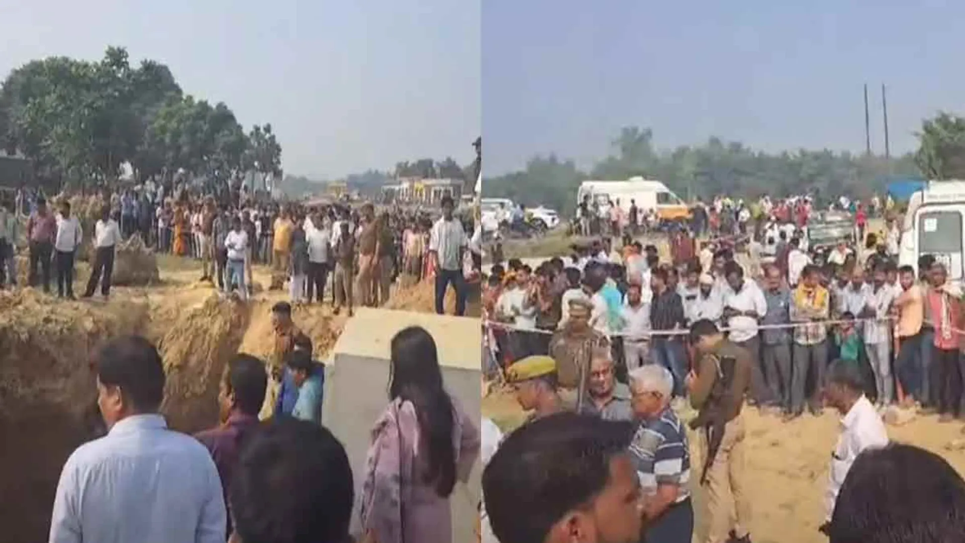 An accident while going to collect soil for the festival; 4 women were lose their live