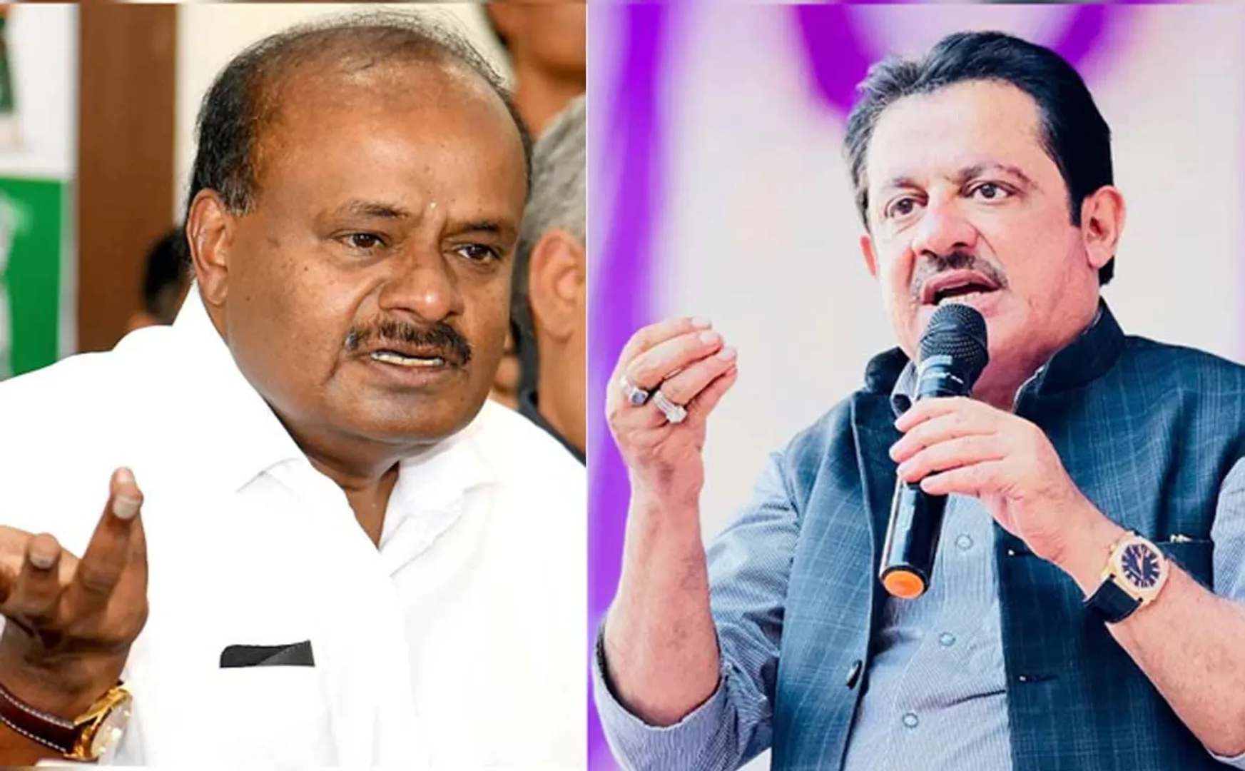 minister Zameer Ahmed Khan apologized for Controversy about Kumaraswamy