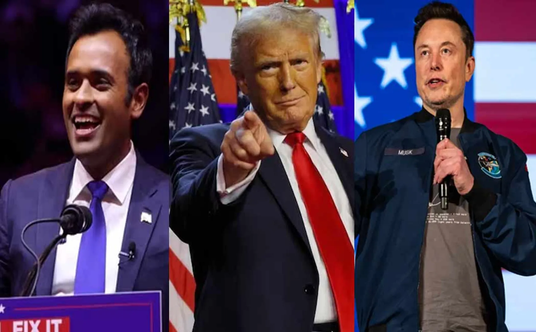 Donald Trump Announced chief responsibility for Elon Musk and Vivek Ramasamy