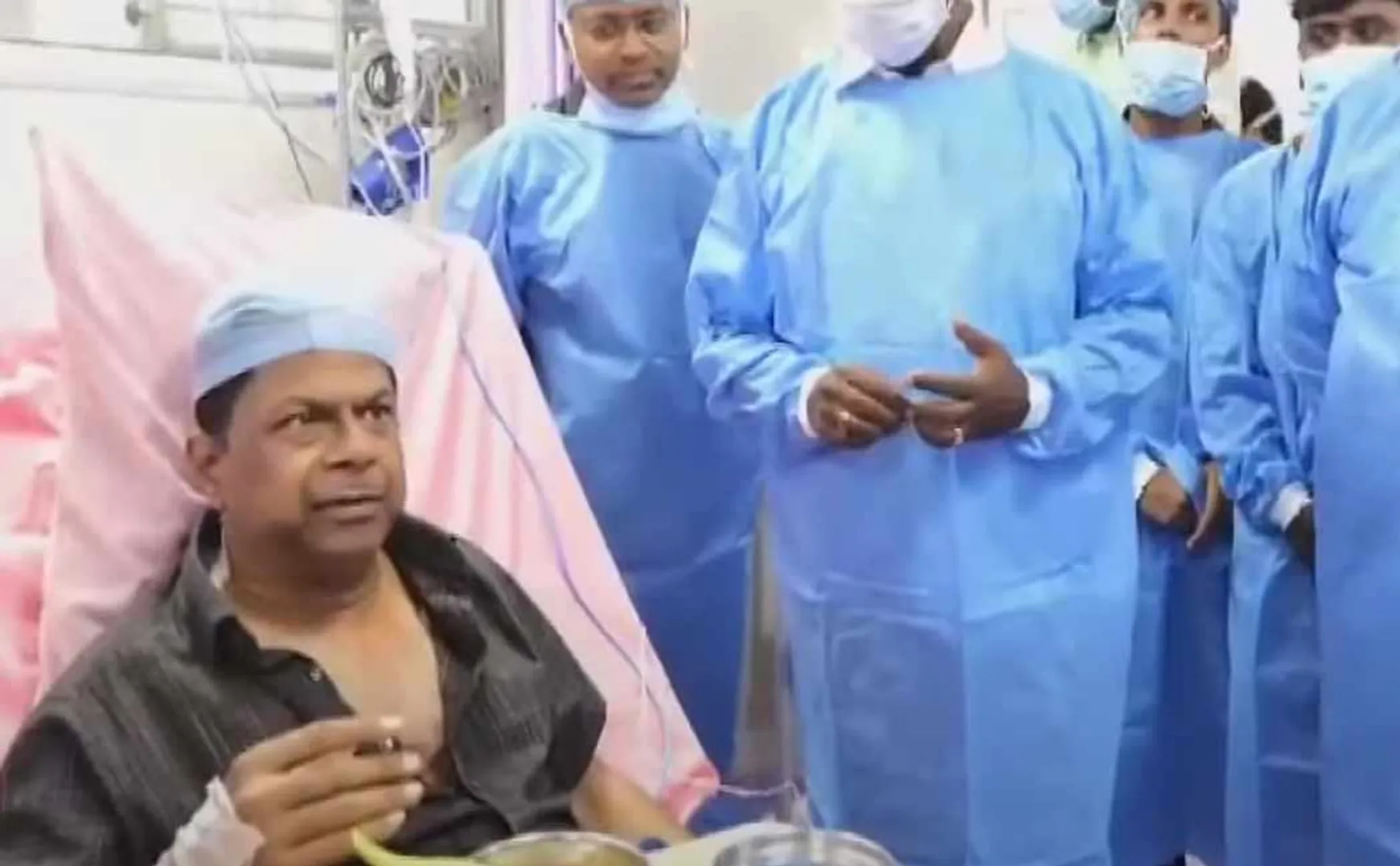 Video released the doctor who was stabbed
