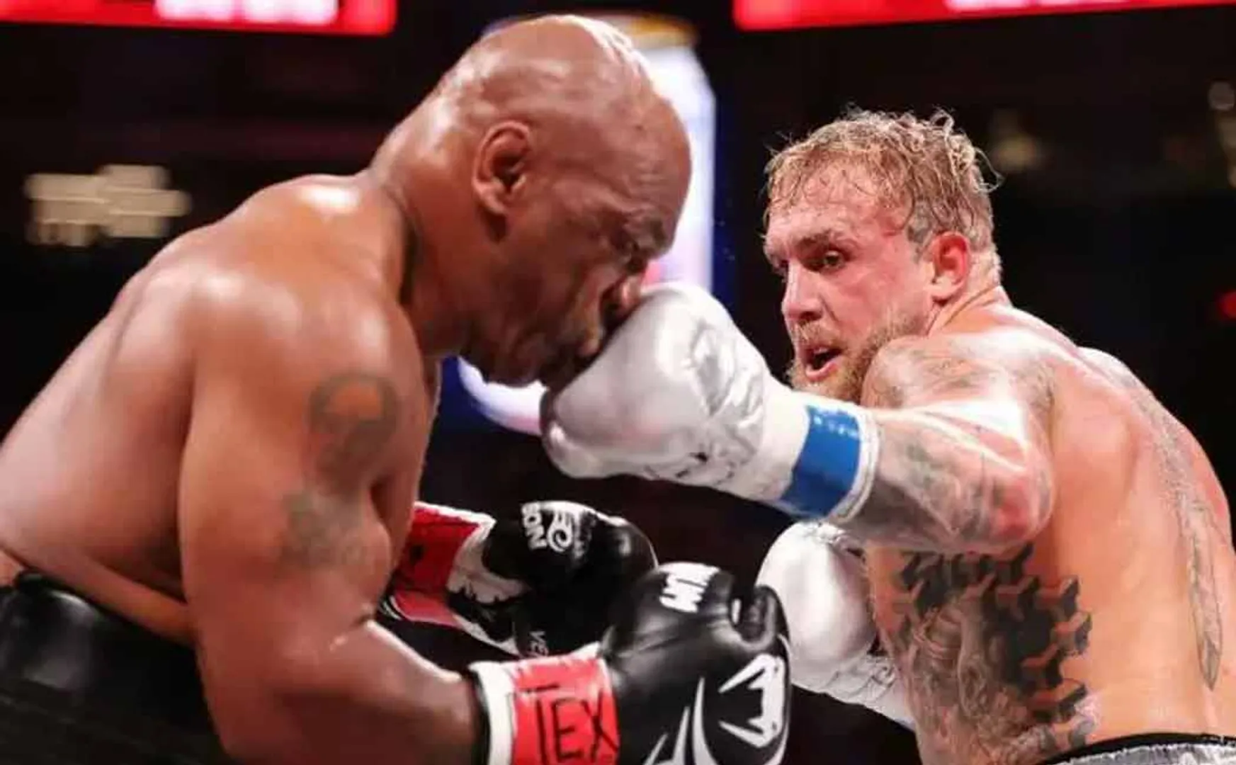 Jake Paul defeated Mike Tyson