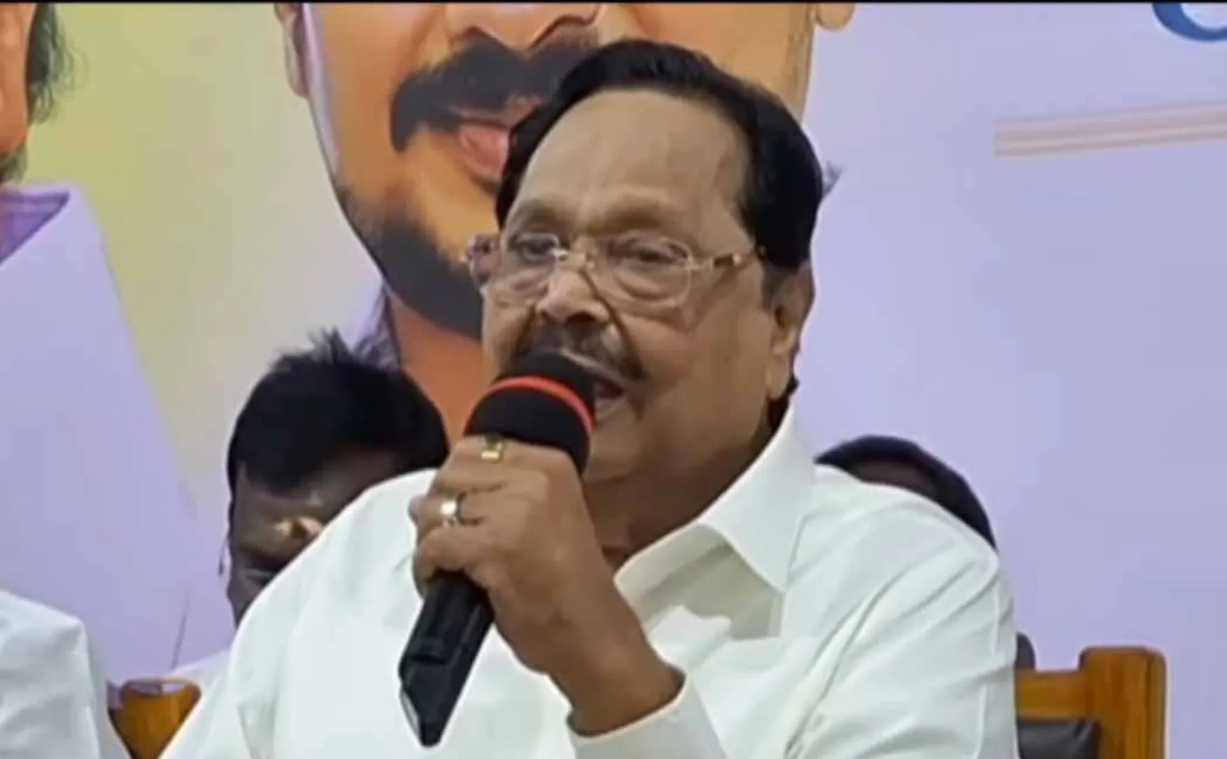 Minister Duraimurugan speak in vellore