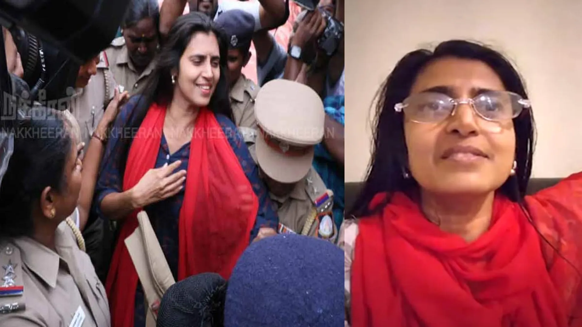 'I'm afraid... I'm afraid...' - Kasthuri released the video after the arrest