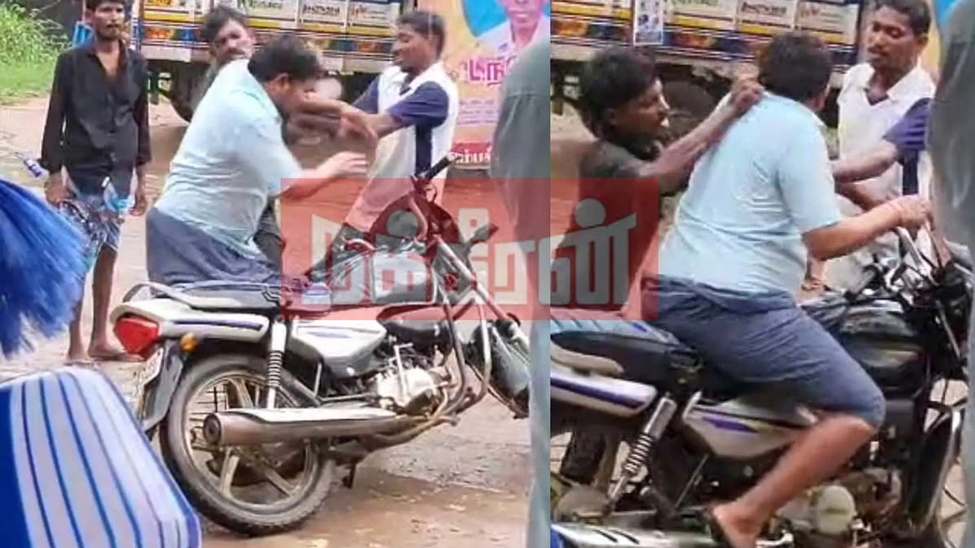 Intoxicated youths who jumped at the police