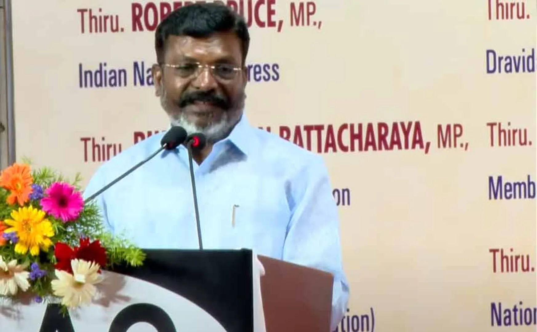 ADMK made the call Thirumavalavan MP gave a strong response