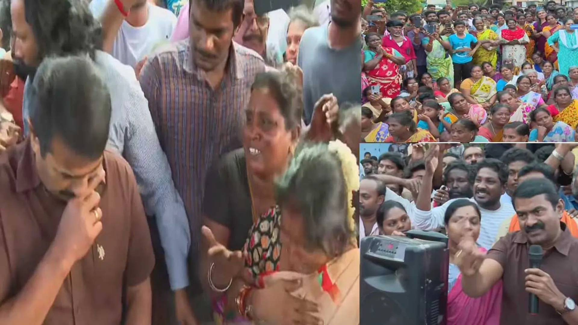  'You only be brave; I am there'' - Seeman's speech at Koladi People's Protest