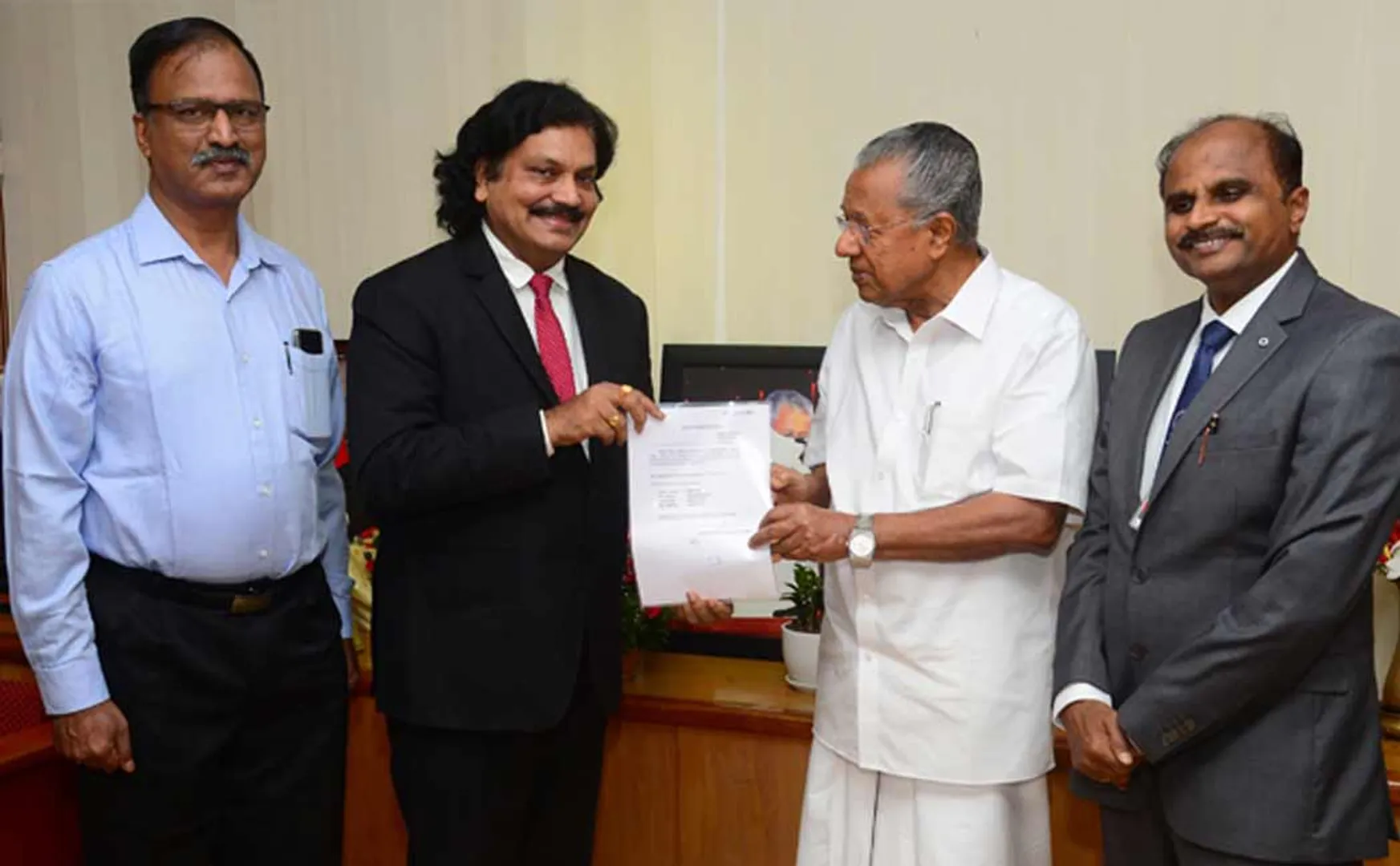 NLC India provided Rs 1 crore as disaster relief fund to Kerala