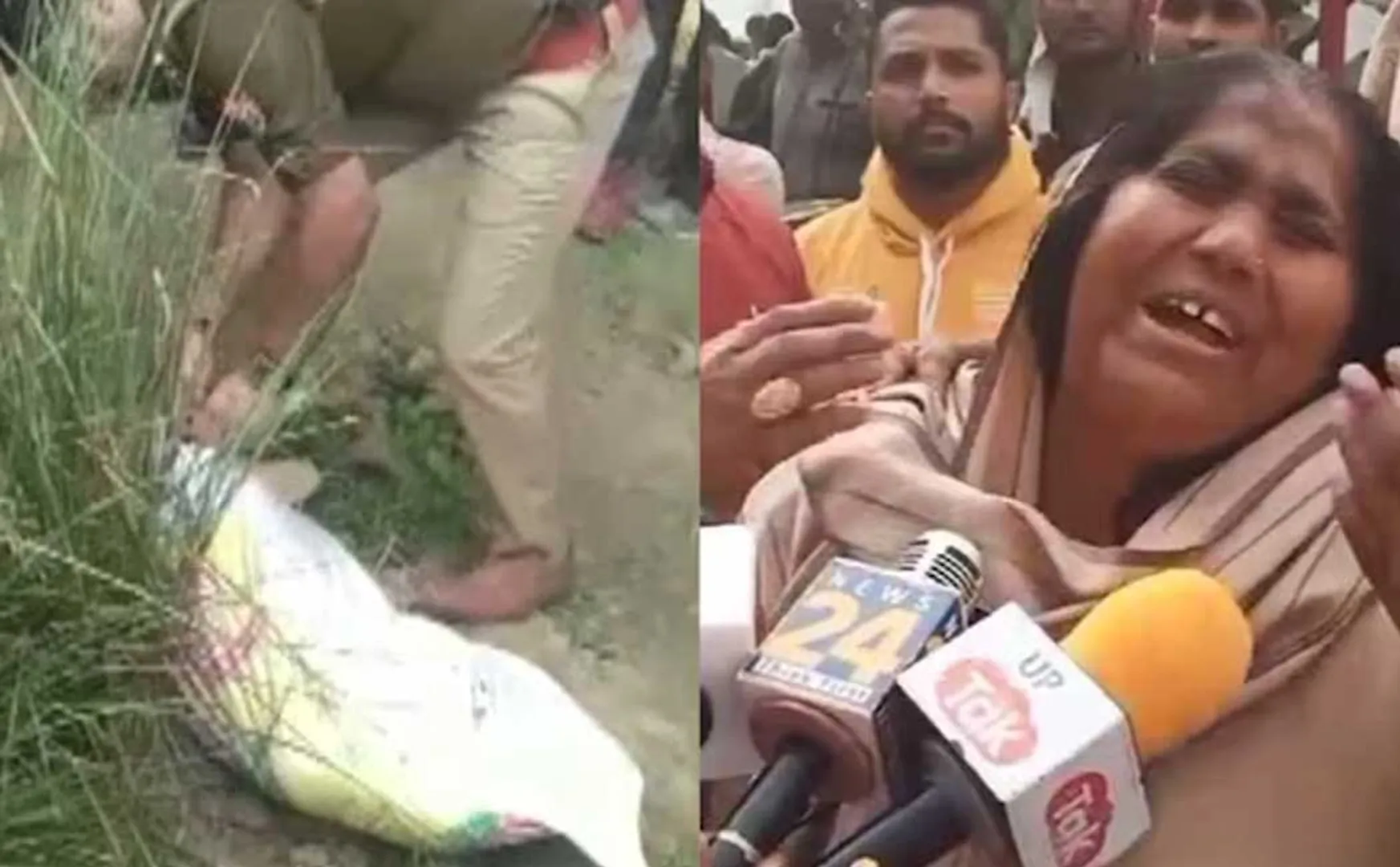 Tragedy befell the scheduled woman who expressed her desire to vote for BJP
