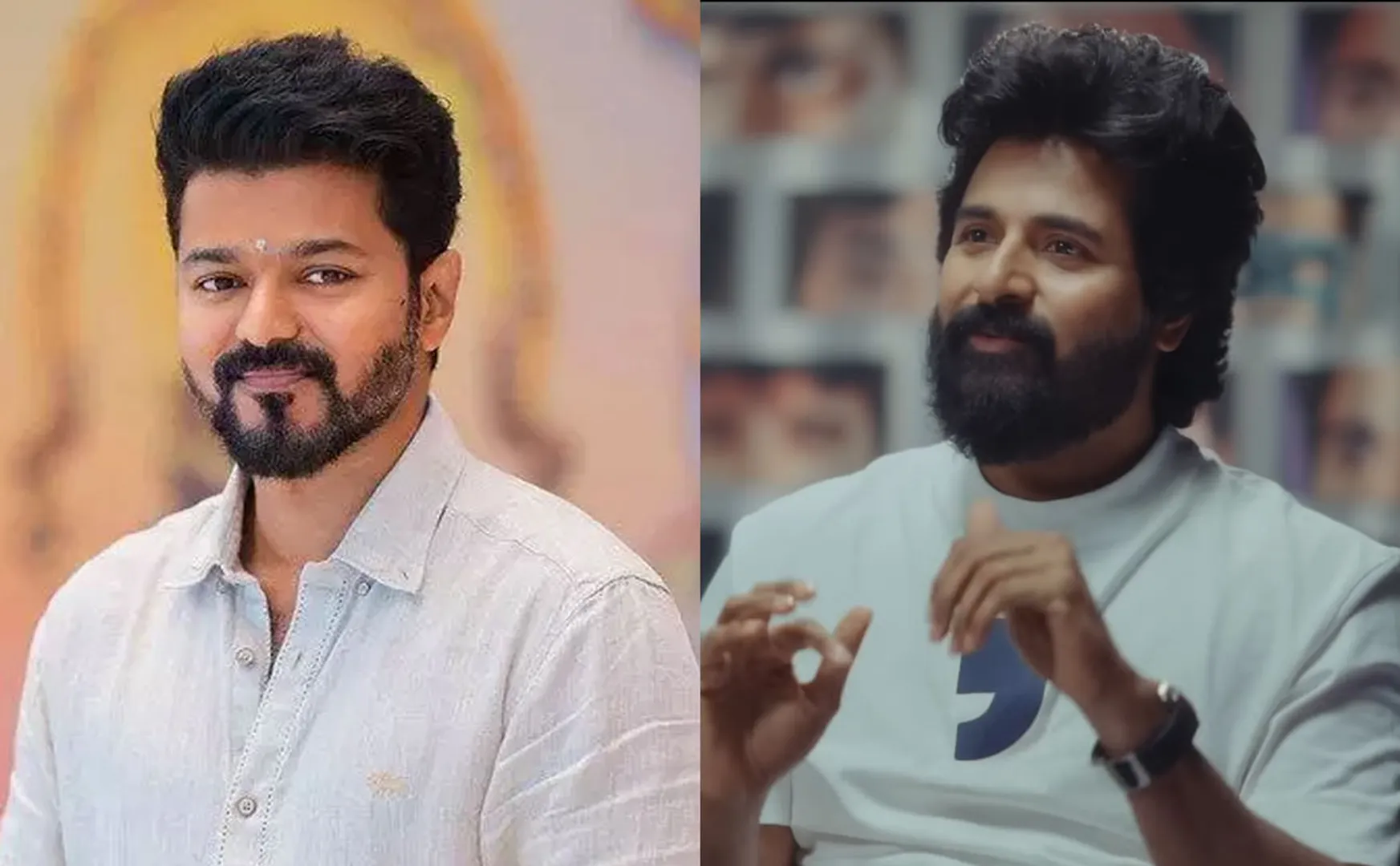 sivakarthikeyan about vijay in goat movie scene