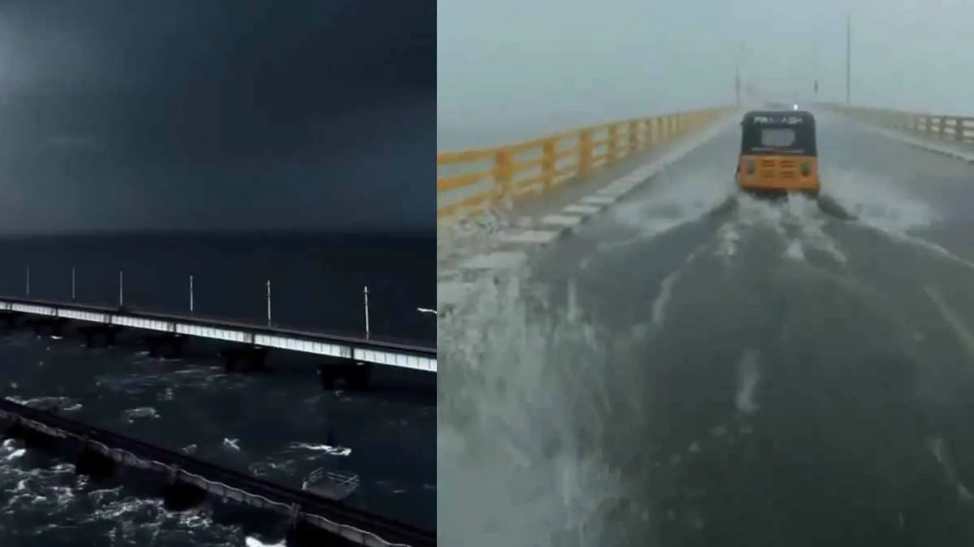 Is this a Pamban area?- Shocking footage released
