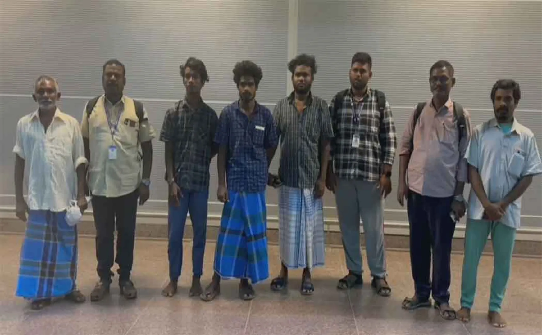 Tamil Nadu fishermen released from Sri Lankan jail