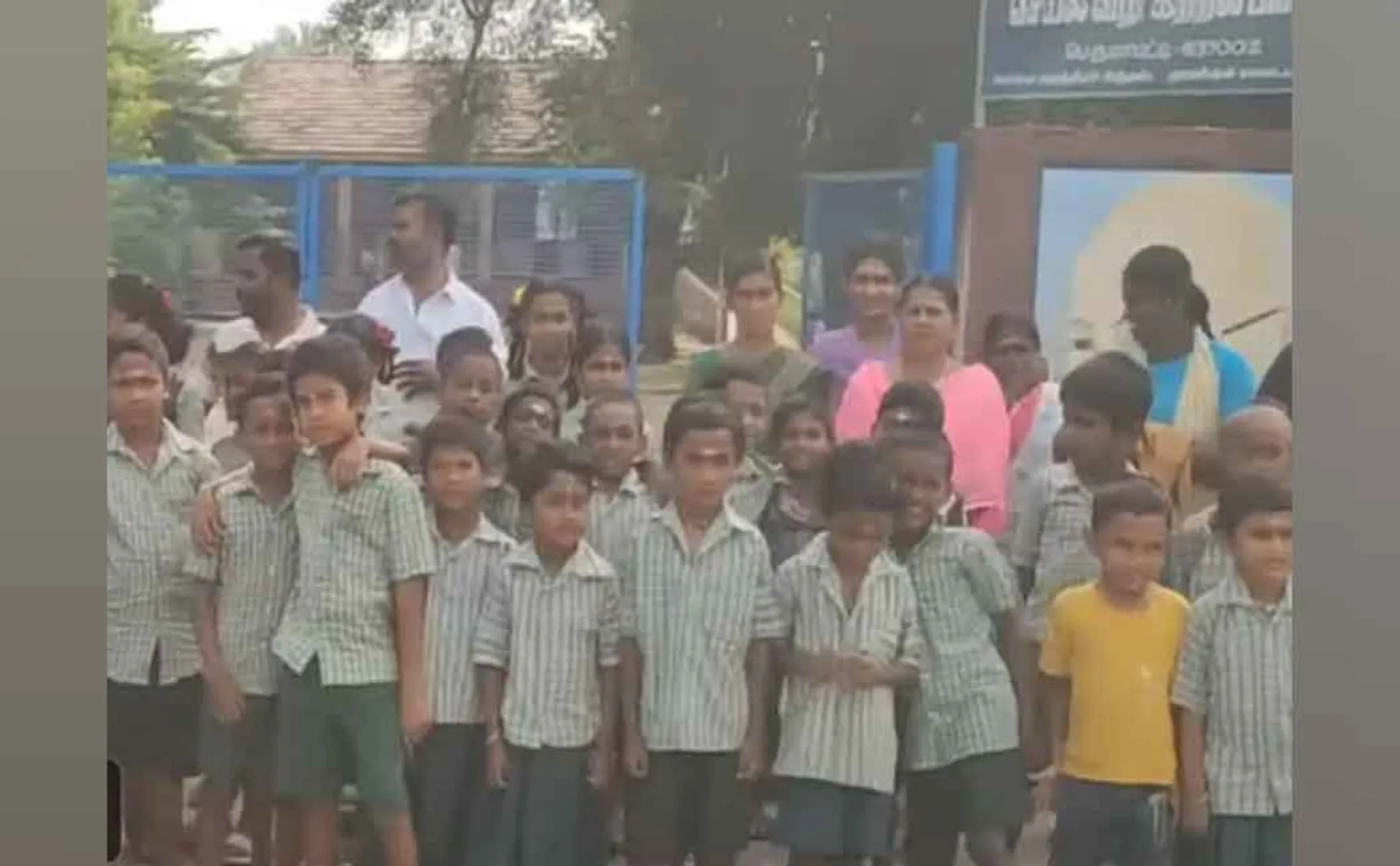  Permanent teachers should be appointed govt school students struggle