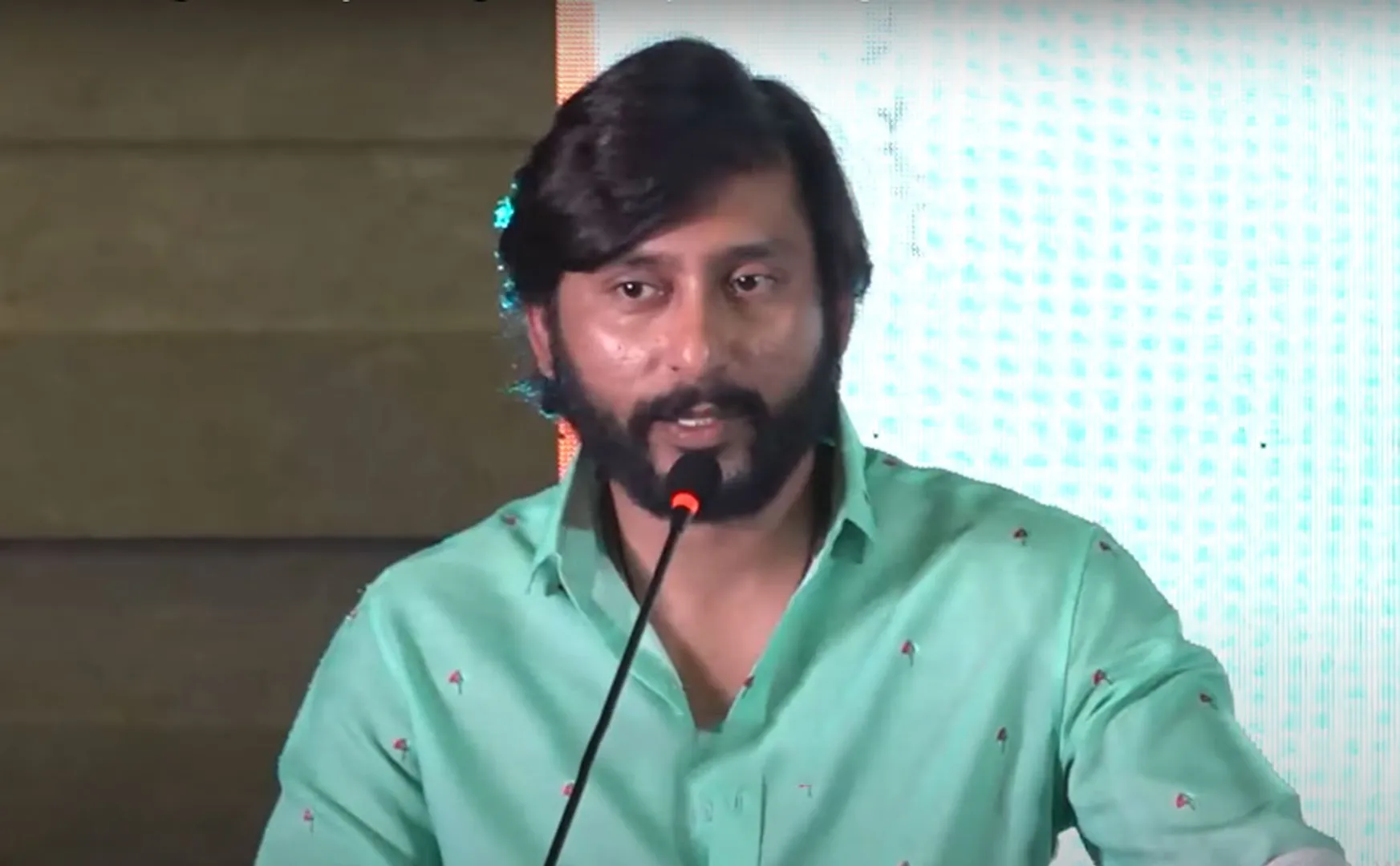 rj balaji speech in Sorgavaasal trailer launch