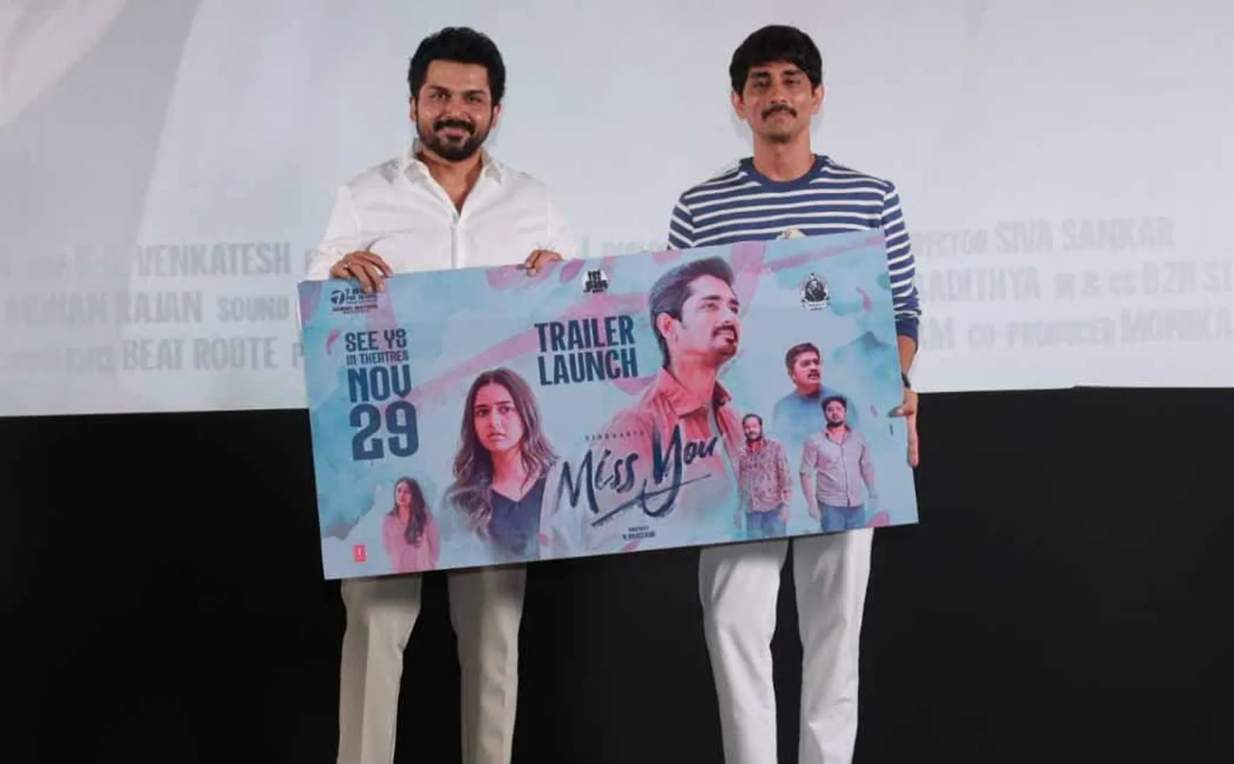 There is still expectation for romantic films Actor Karthi speaks