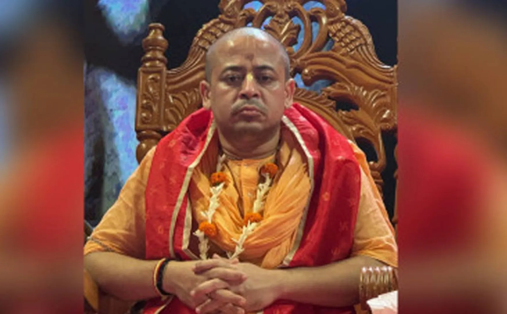 Bangladesh government arrested Hindu religious leader Chinmoy Krishna Das
