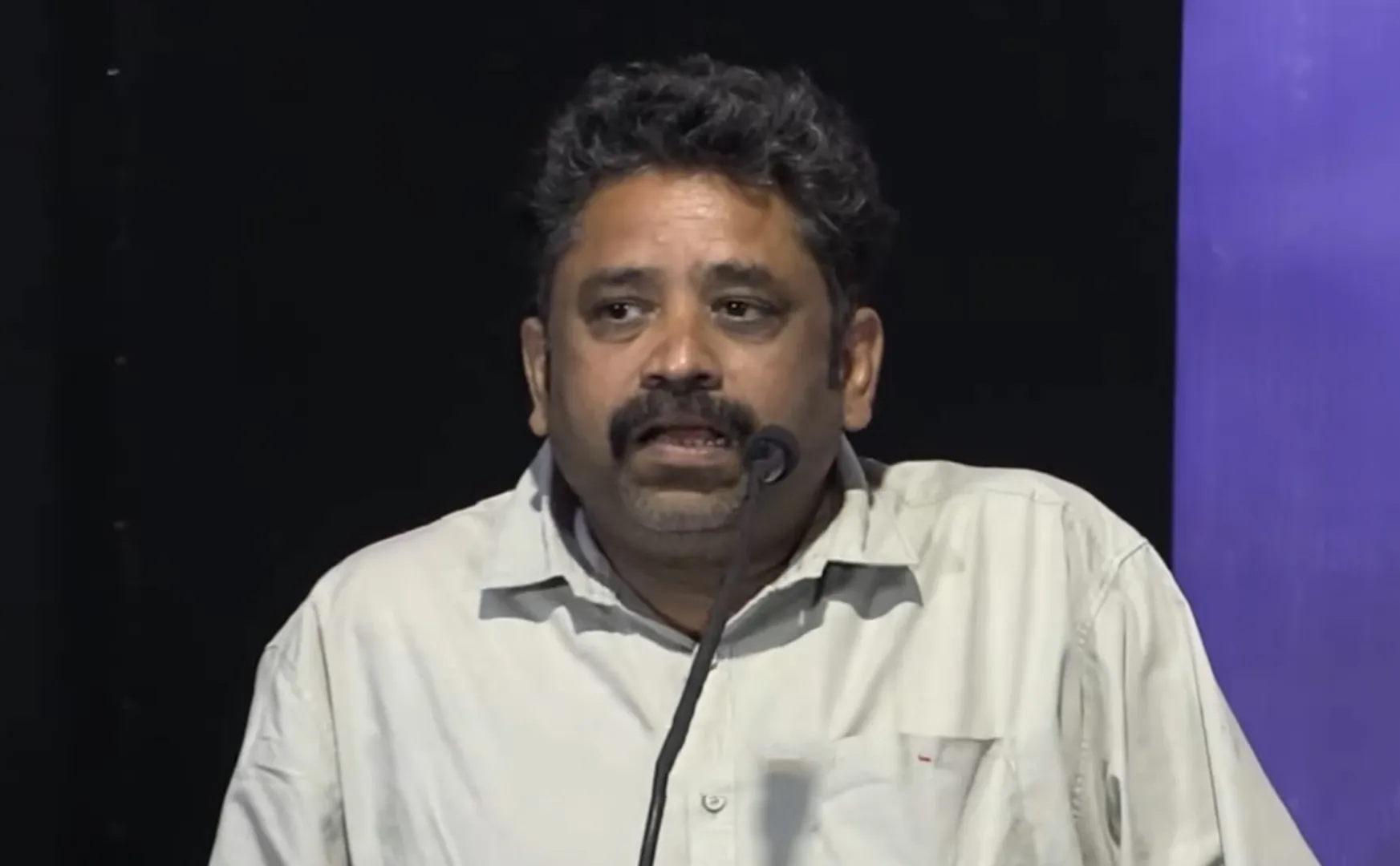 seenu ramasamy speech about review in silent movie audio launch