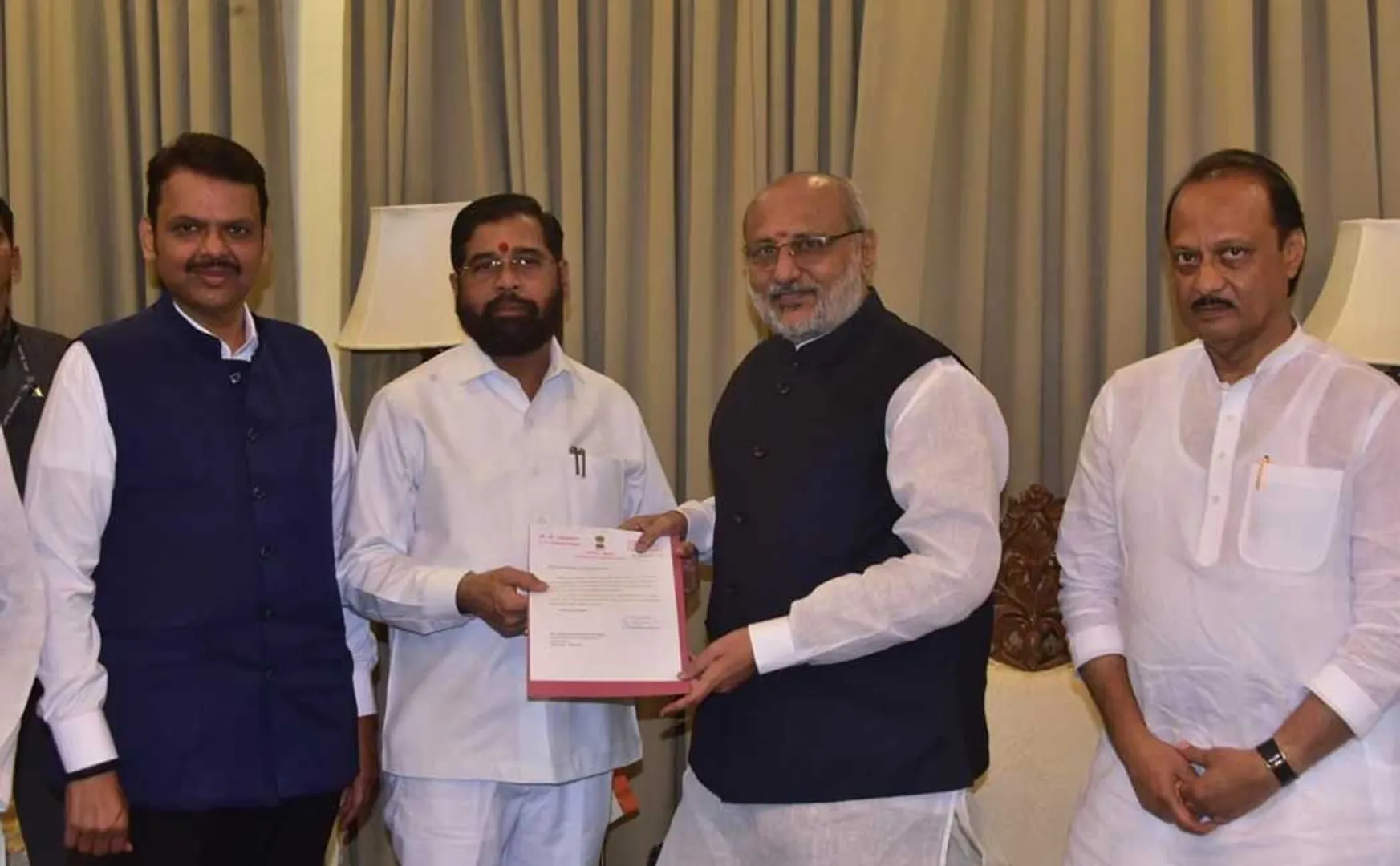Eknath Shinde who resigned his cm designation