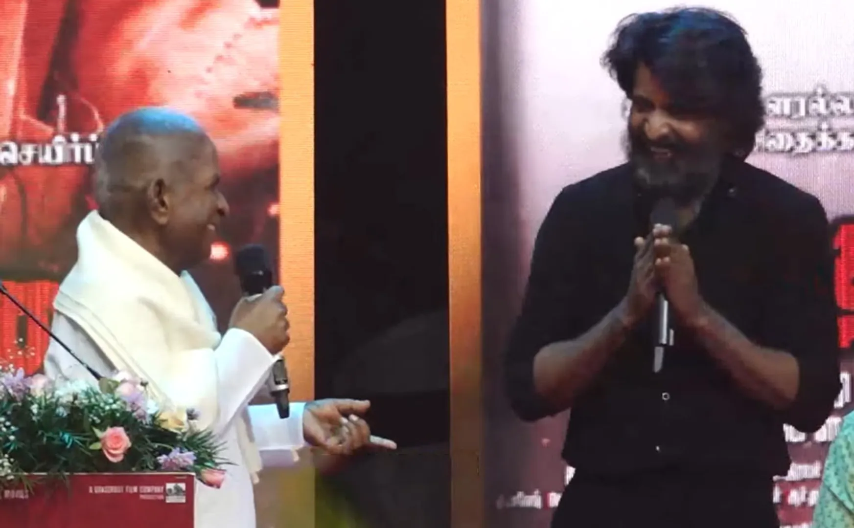 ilaiyaraaja soori conversation at viduthalai 2 audio launch
