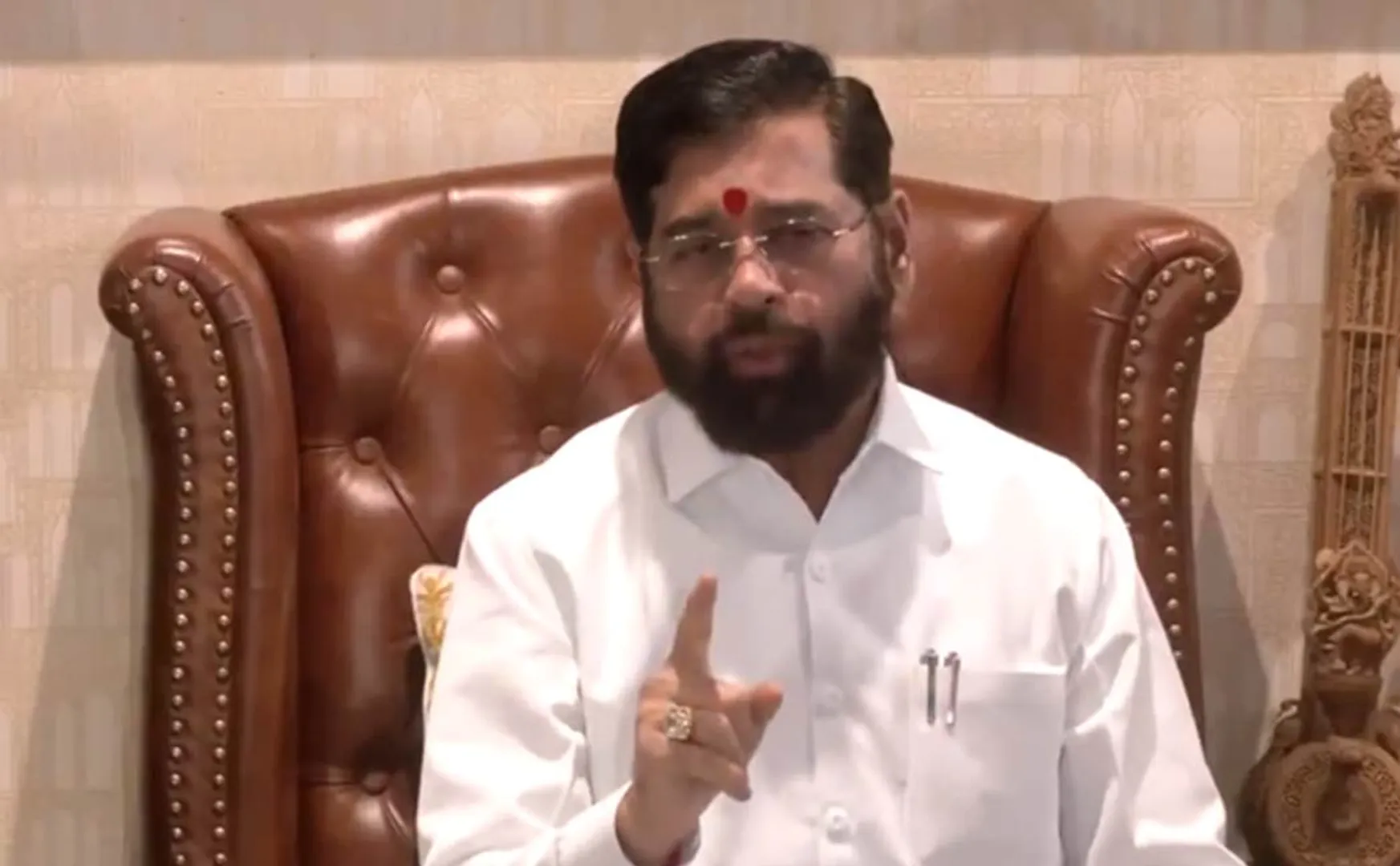 Eknath Shinde withdraws from the Cm race