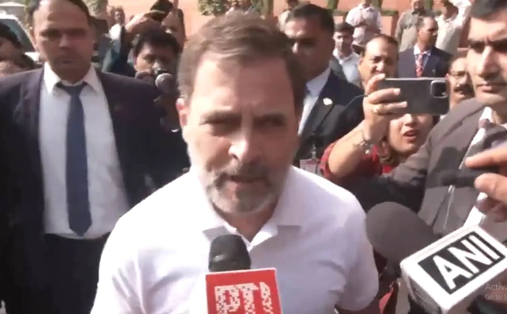 Rahul Gandhi says Adani should be in jail