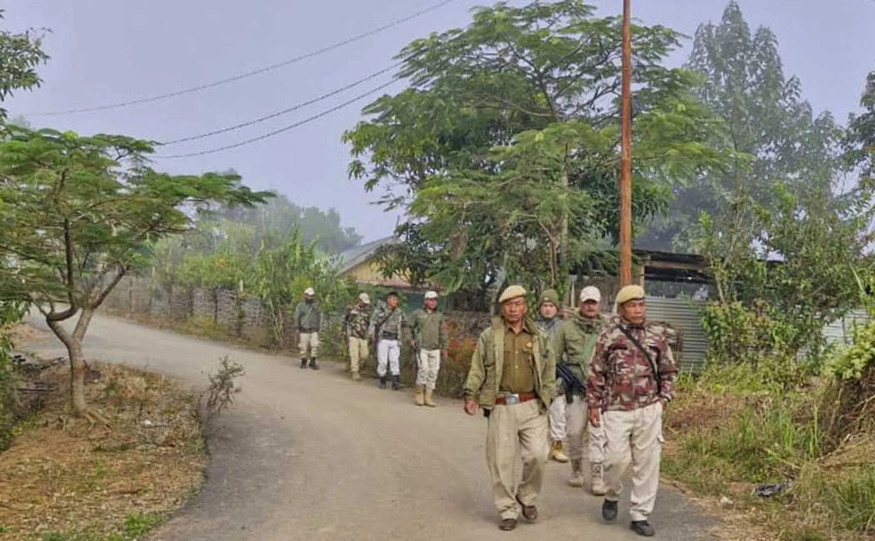 Heavy riot in manipur