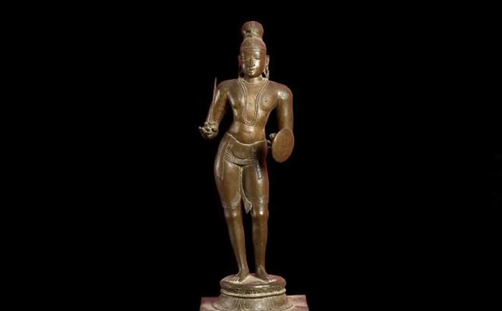 underway to recover a temple idol stolen 50 years ago from London