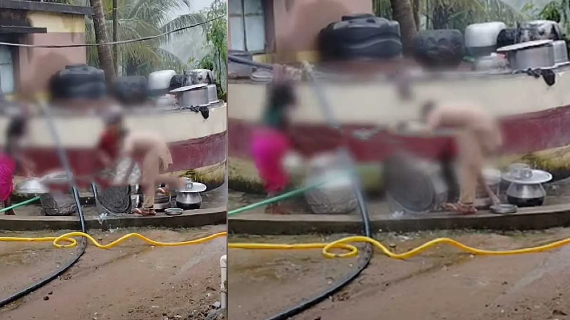  schoolgirls who washed dishes; Scenes that spread like wild fire