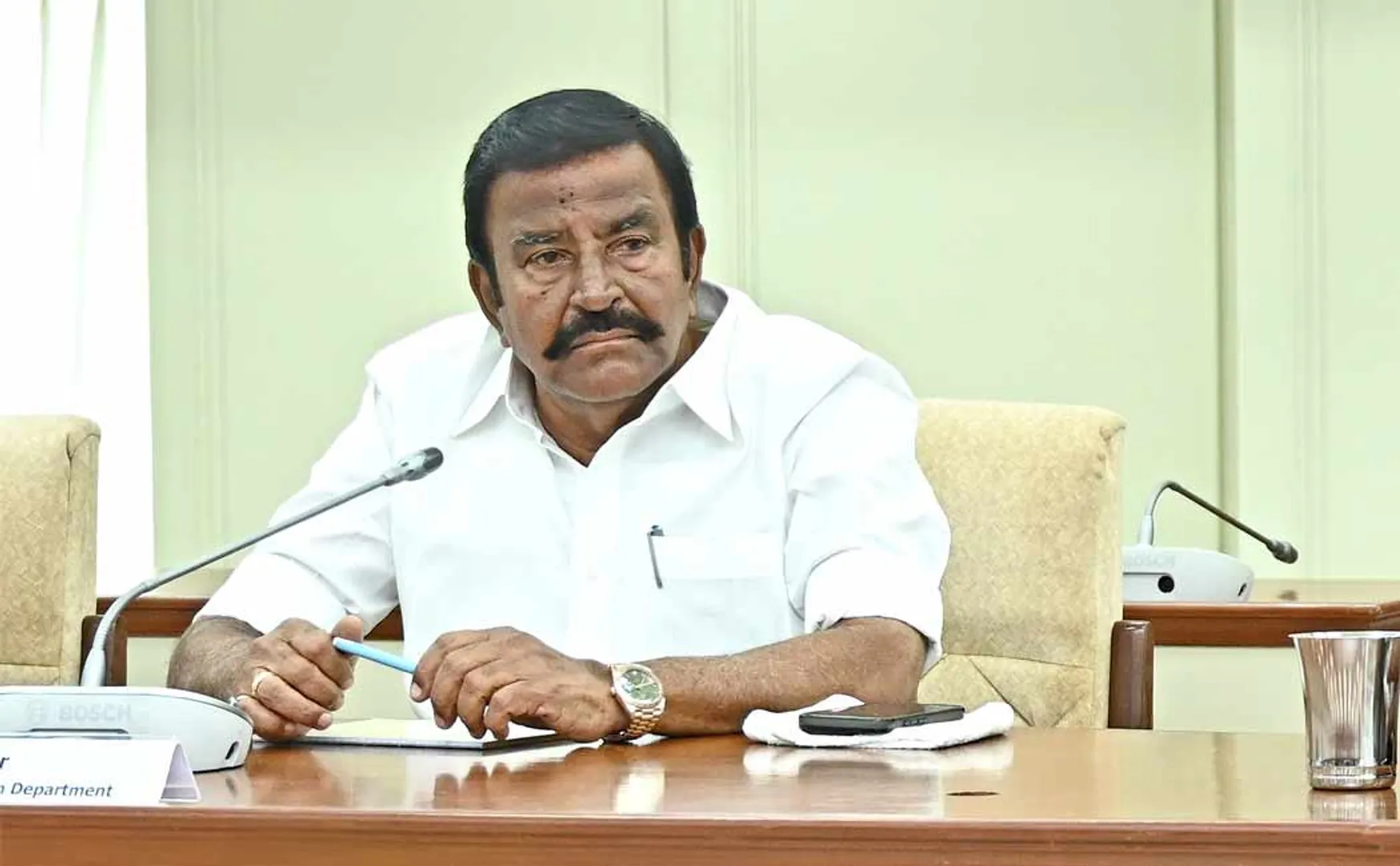 EPs the reason for the increase in property tax Minister KN Nehru