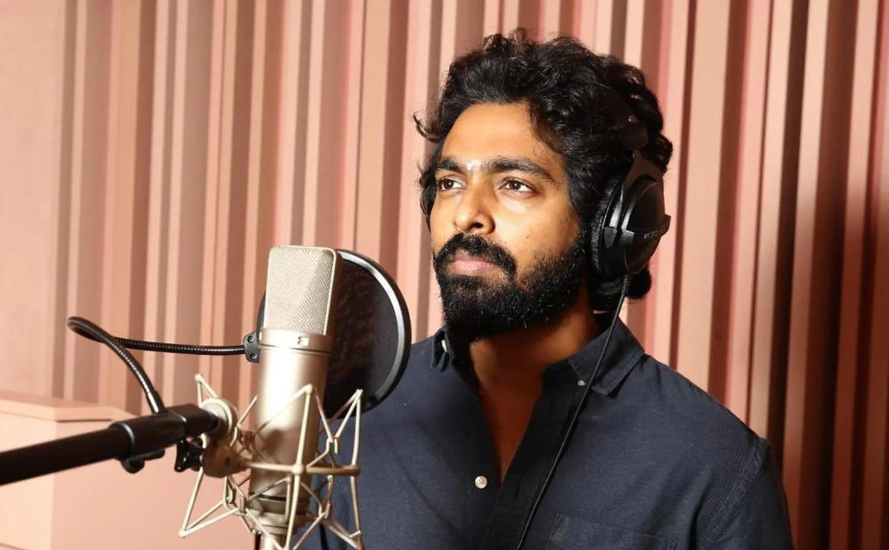 gv prakash in dubbing for blackmail movie