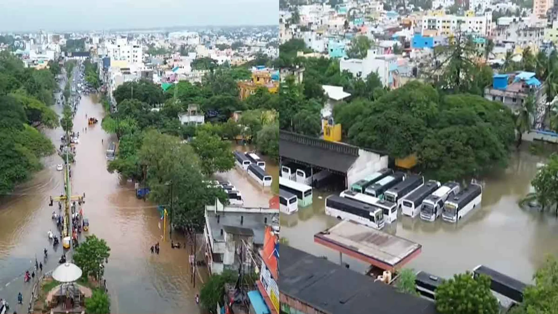 Flatting Puducherry- Red Alert Poor Districts Today