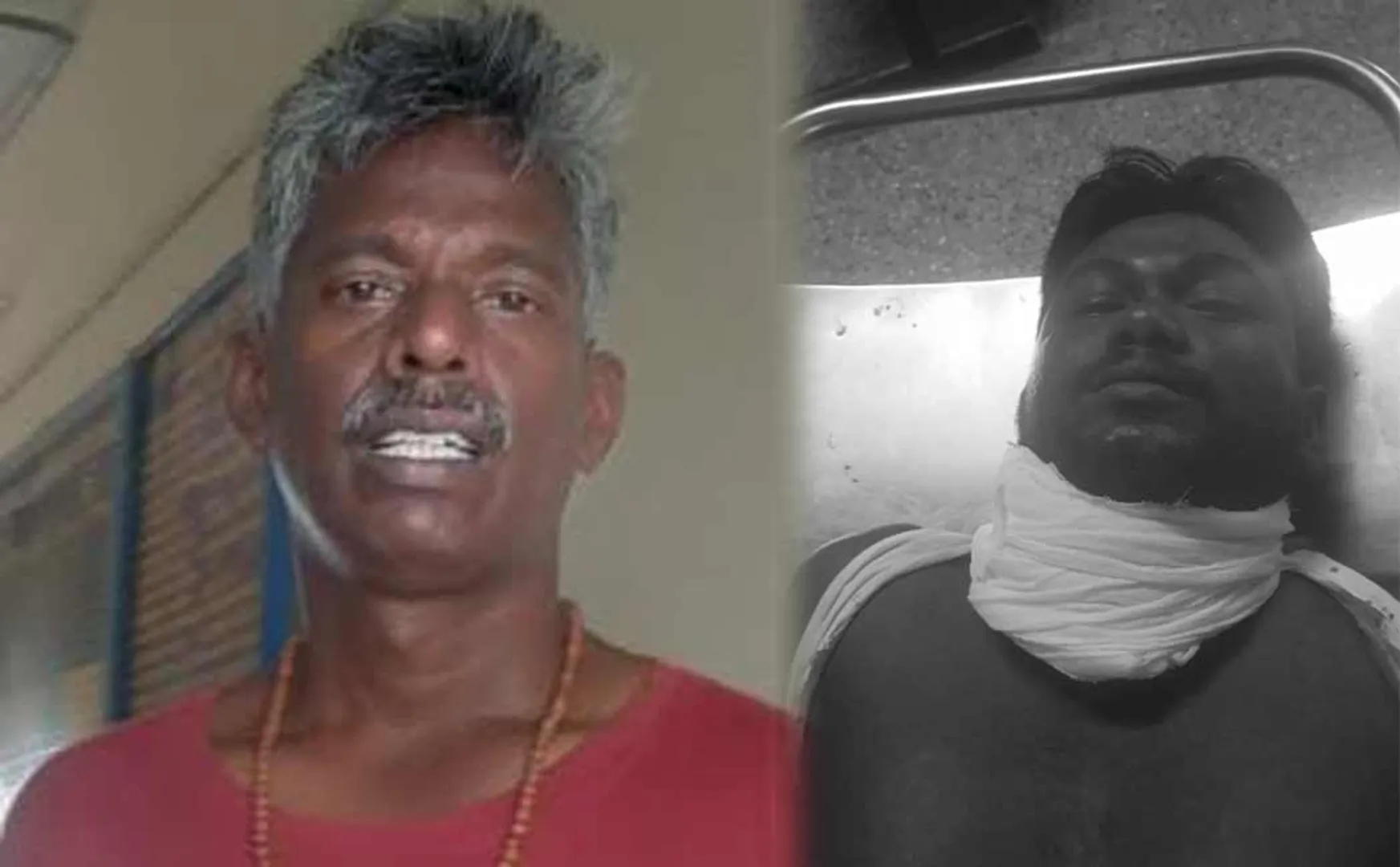 man slits the throat of a young man who gave him a lift 