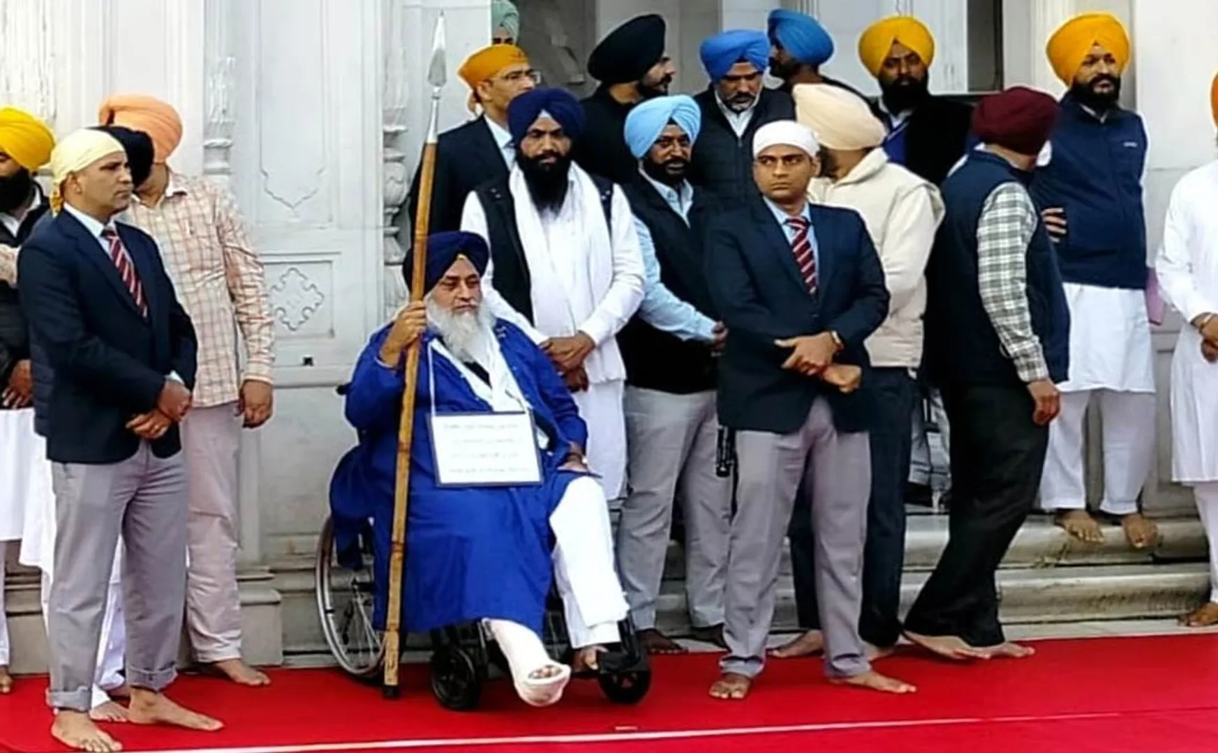 Punjab Former Deputy CM who cleaned the toilet for Punishment for during the reign