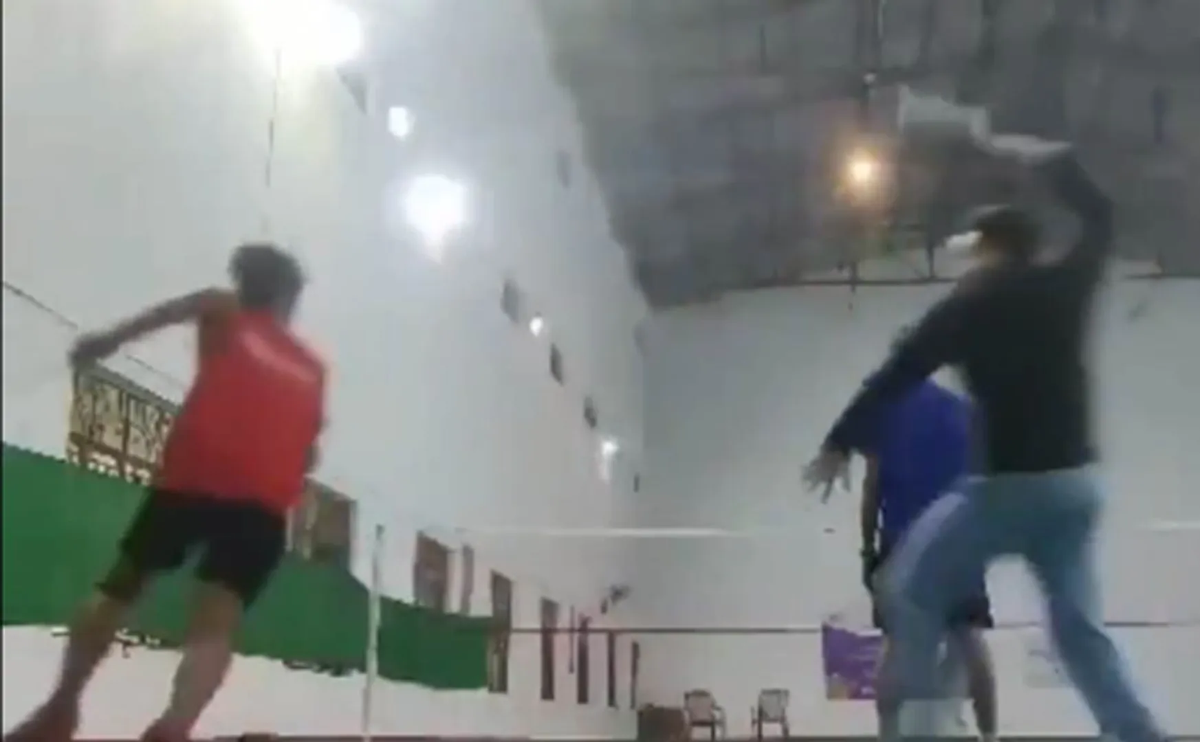 Deputy Collector chasing youth and beating him in bihar