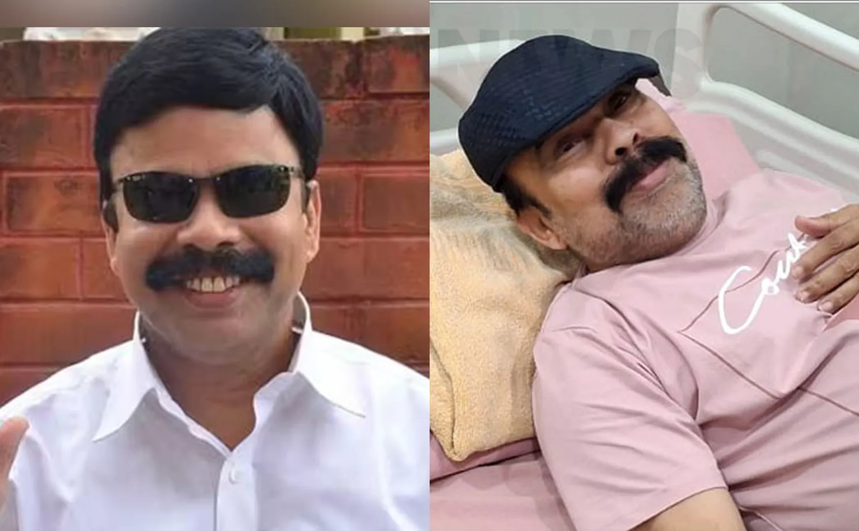 power star srinivasan in hospital