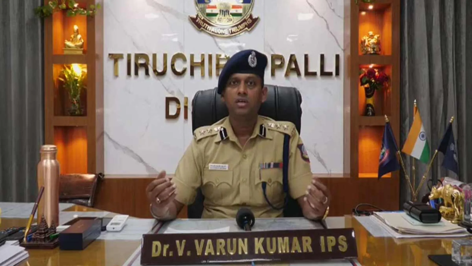 'Nam Tamilar Katchi is a separatist movement' - IPS Varunkumar speech