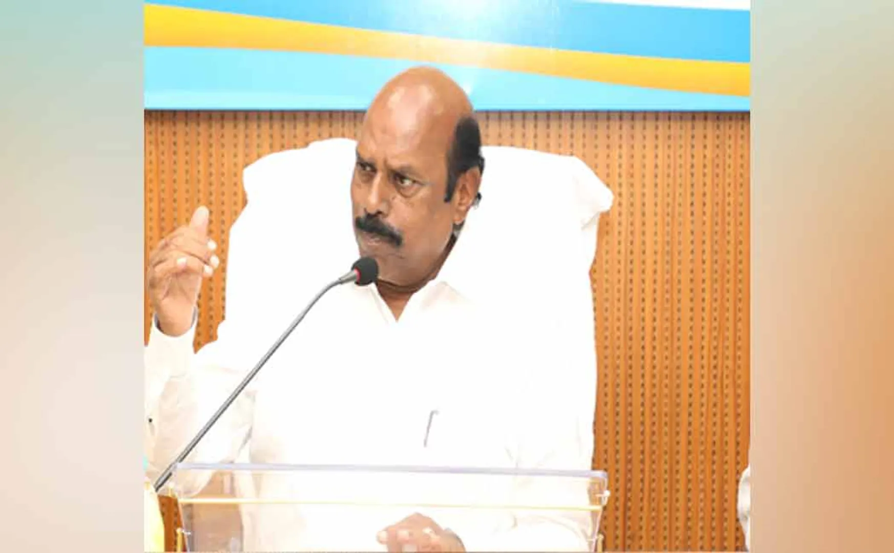 EPS has no right to blame this regime Minister E.V. Velu
