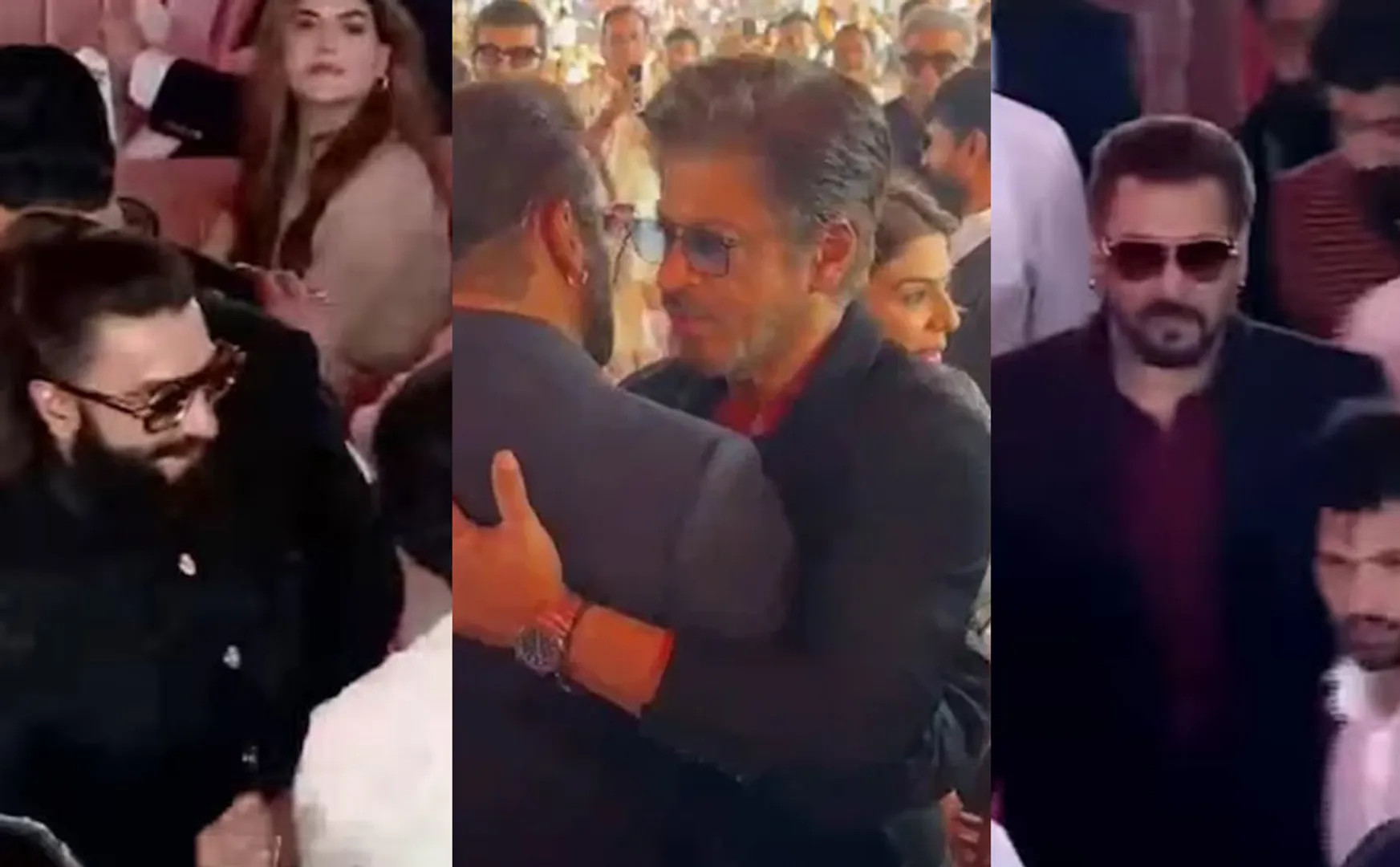 sharuk khan, salman shan, ranbir kapoor at devendra fadnavis function
